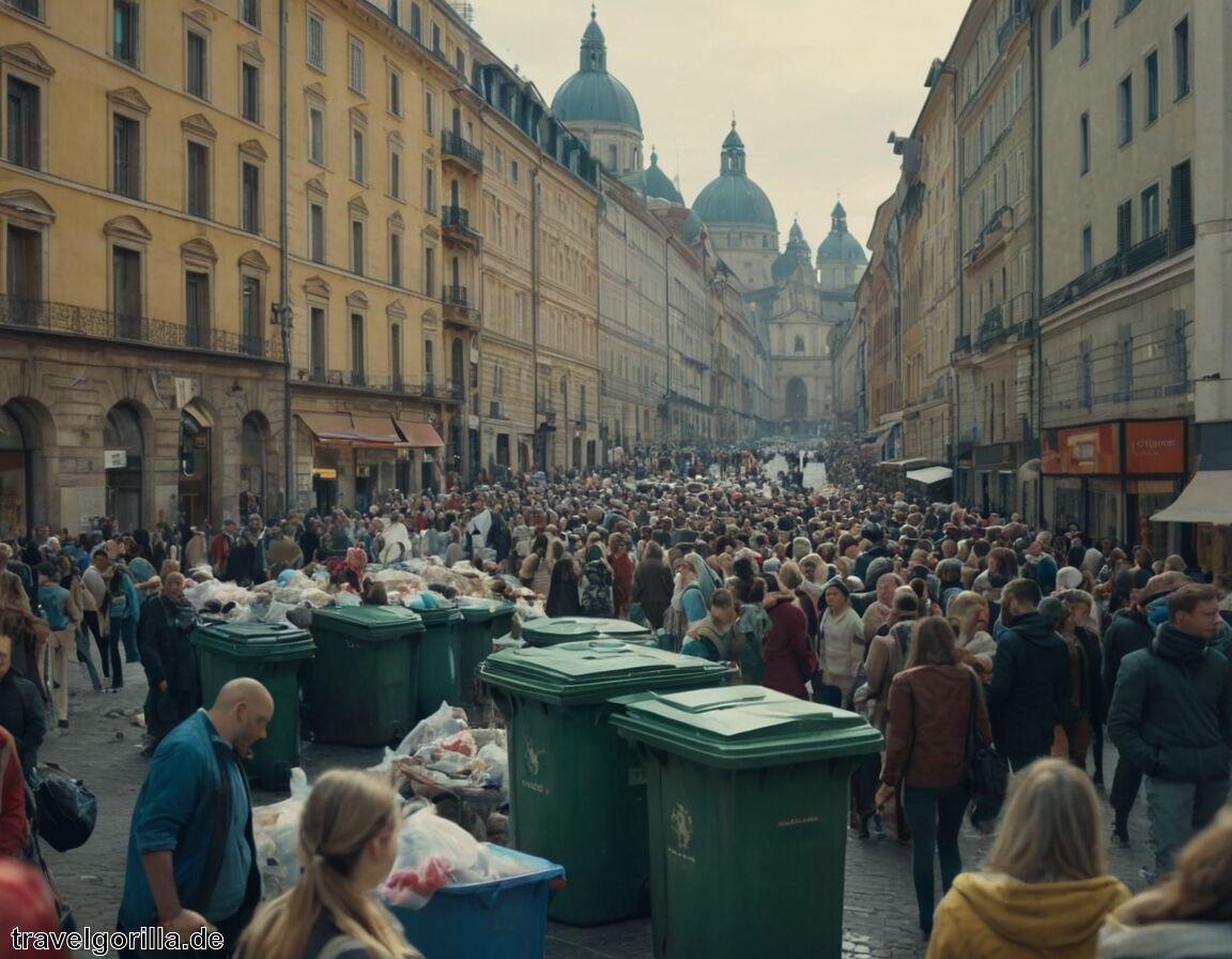 Umweltschäden durch Massenverkehr und Abfall - Overtourism in Europa: Wenn Städte unter Touristenmassen ersticken